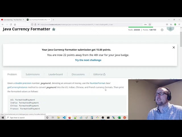 Learning Java for yet more time on Hackerrank.