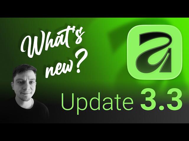 What's New in Affinity 3.3 September 2026 Update Explained
