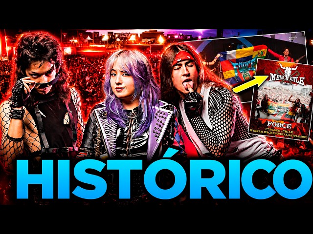 🇨🇱Chilean band makes HISTORY at WACKEN! | FORCE won the METAL BATTLE in Germany