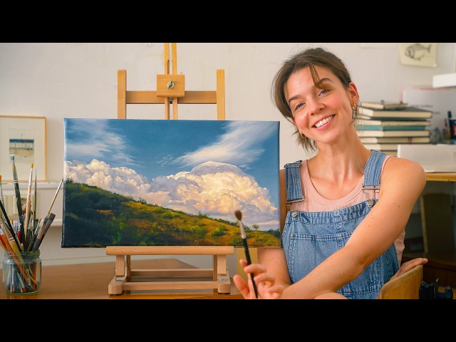 How I Paint Realistic Clouds that *GLOW*