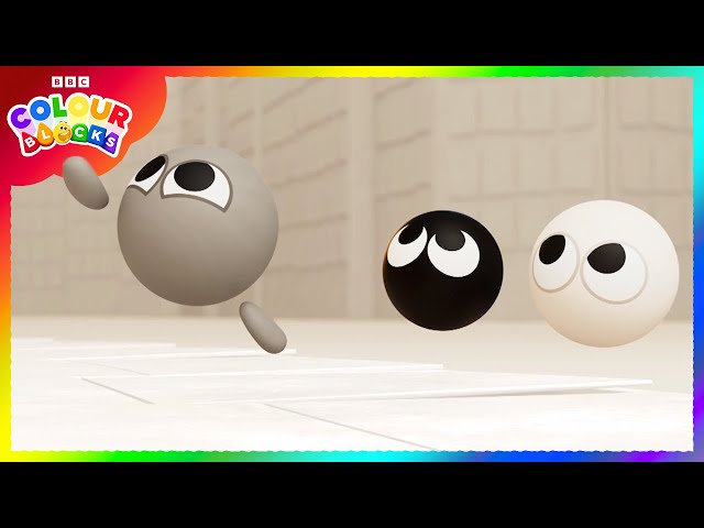 Grey | FULL EPISODE - S1 E25 | Learn Colours - Kids Cartoons | Colourblocks
