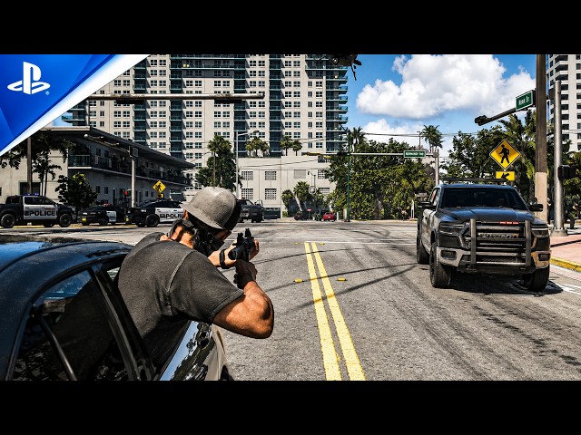GTA 6’S POLICE CHASE LOOKS TOO REAL! | New PS5 4K Gameplay