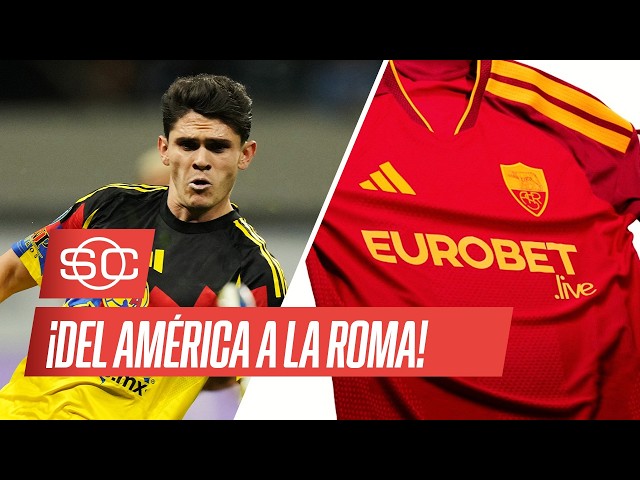 ISRAEL REYES del AMÉRICA, es pretendido por LA ROMA en la SERIE A | SportsCenter