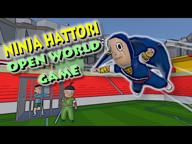 I Made a Ninja Hattori 3D Open World Game | Hindi Devlog