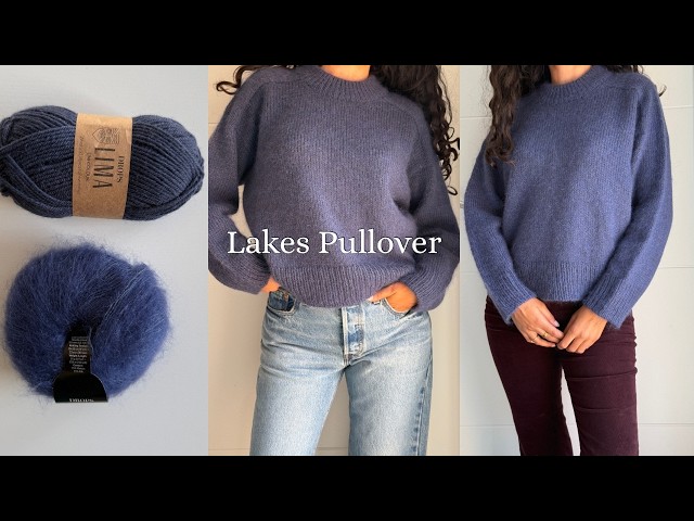 Knitting Vlog | Lakes Pullover By Ozetta | Knit with Me
