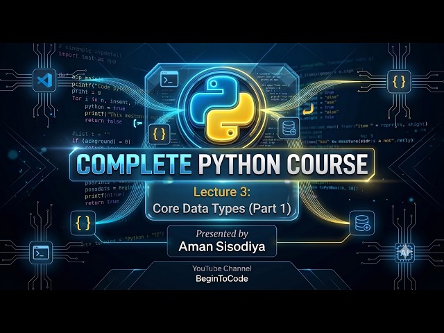 Lecture 3 : Core datatypes - Part 1