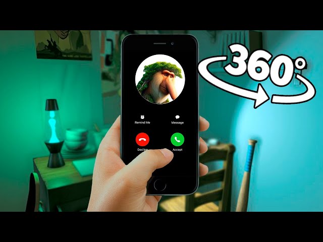 360° Brr Brr Patapim -  Call for you in 360°VR video 4K