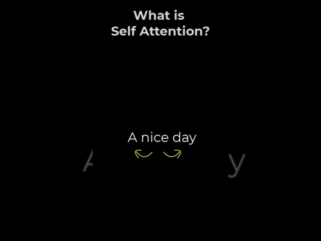 What is Self Attention in Transformer Neural Networks?
