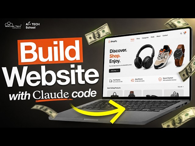 Build a Complete eCommerce Website with Claude Code