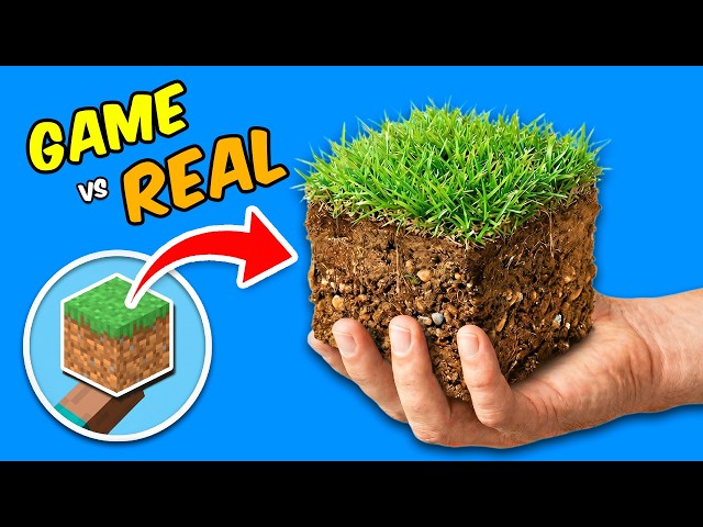 I Built 8 Minecraft Blocks in Real Life