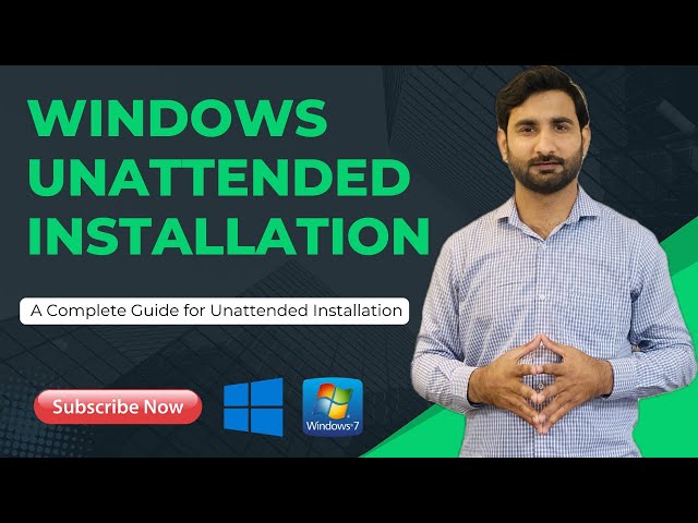 Windows Unattended Installation  - 100% Working Guide - |Tech-Support|