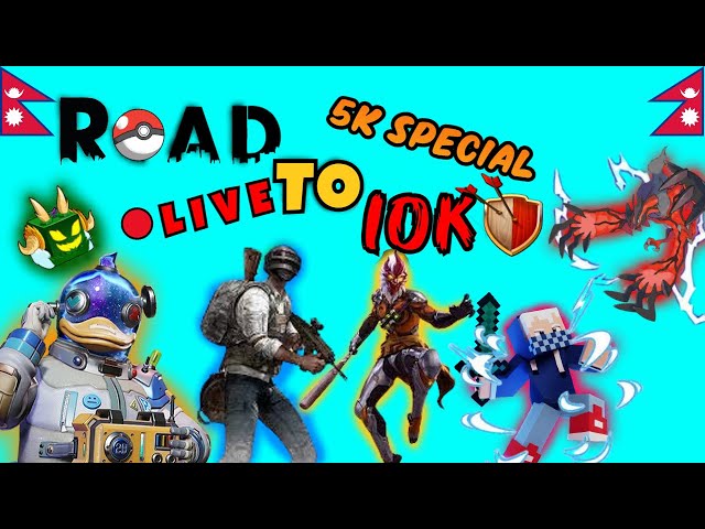 🔴  5K Special Live |ROAD TO 10K | Nepali Live Stream | ADAAYUSH| Roblox | MC | Free Fire | PUBG |