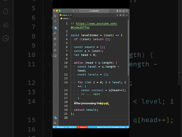 JavaScript BFS Optimization Nobody Talks About 🚀 ⚡ #shorts #viral #trending #javascript