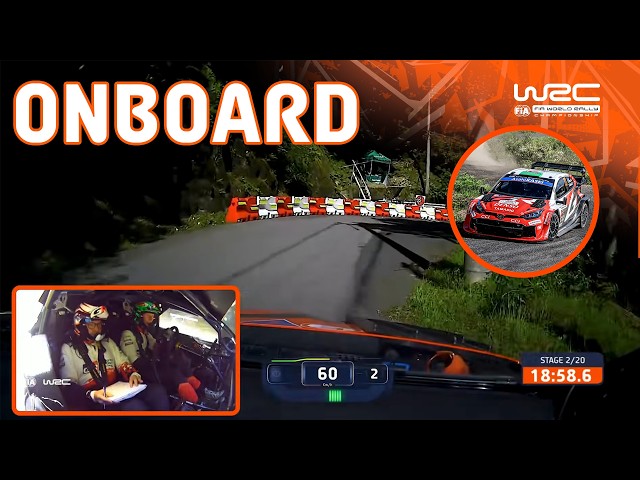 FULL ONBOARD - SS2 Evans/Martin | WRC FORUM8 Rally Japan 2026