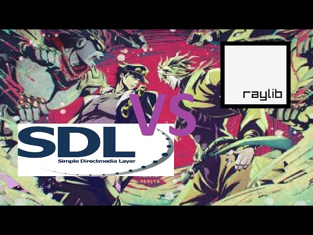 raylib vs sdl2 , performance comparison
