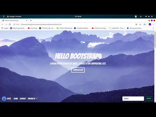 How To Make Website Using Bootstrap4, CSS3 And HTML5 Tutorials || DEV LOOP