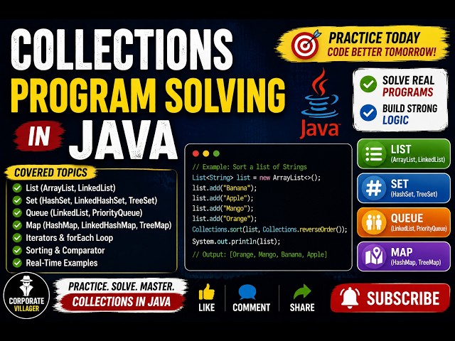 Reverse a List in Java | Collections.reverse() Example | Java Programming