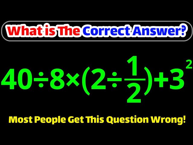 90% of People Get Fooled By This Math Question! Can YOU Get It Right?