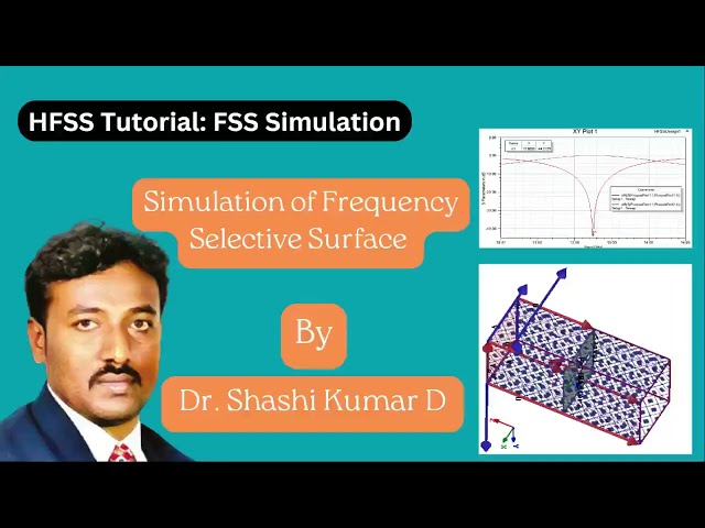HFSS Tutorial: Simulation of Frequency Selective Surface