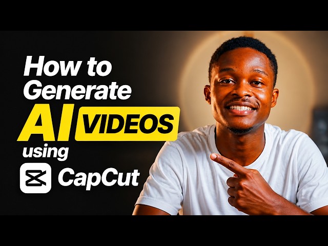 How to Generate AI videos using CapCut