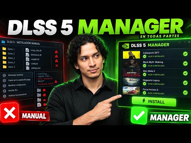 Instalación de DLSS 5 en todas partes - DLSS 5 MANAGER