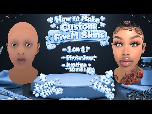How to Make Custom FiveM Skins | Full Beginner Tutorial