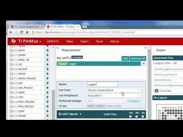 PinMux in the Cloud 2019