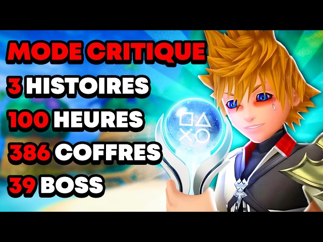 Le PLATINE de Kingdom Hearts : Birth By Sleep est INTERMINABLE...