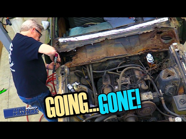 Save Our Torino! Remove Rusted Cowl Tank Safely