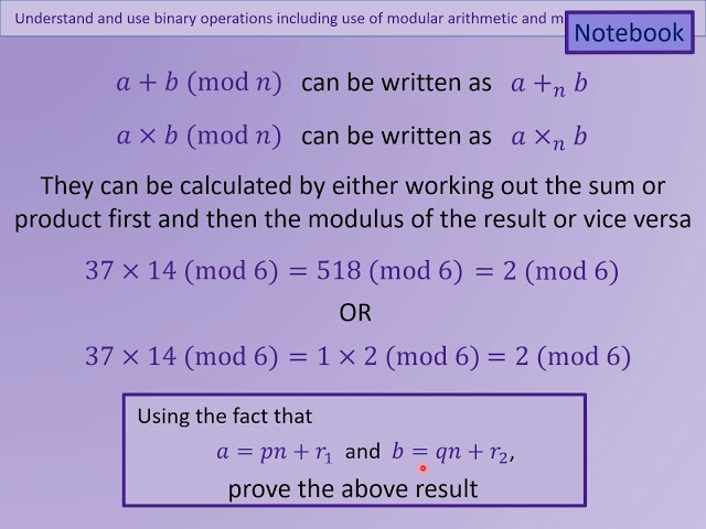 VO Week 19 1 Binary Operations