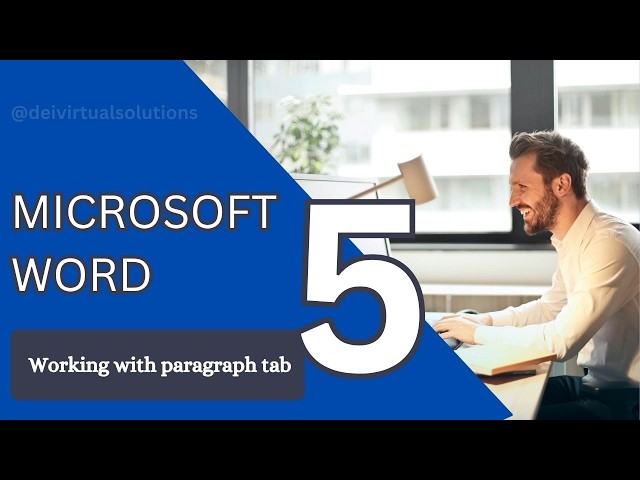 LEARN MICROSOFT WORD THE EASY WAY FOR BEGINNERS 5 | working with headings @deivirtualsolutions