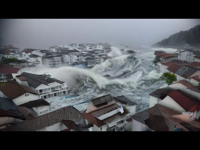 France is sinking! A red alert has been declared across the country! Europe is praying for people!