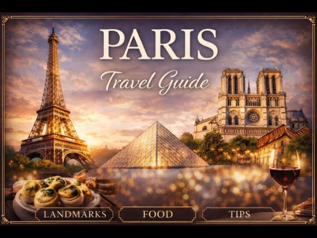 The Ultimate Paris Travel Guide: Landmarks, Festivals, Food & Tips You Can’t Miss!