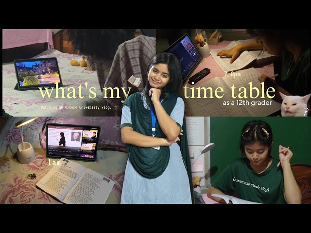 How I’m Preparing for My Board Exams?📚 | My Daily Routine *the most requested vlog* #kumkumparash...