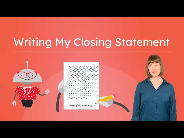 Writing My Closing Statement: How To End an Opinion Piece