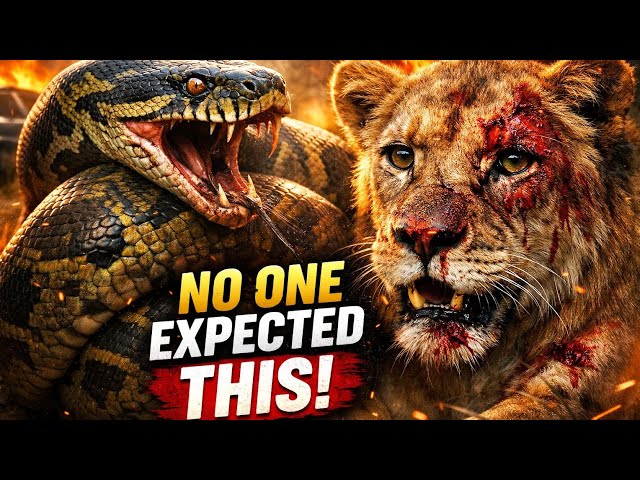 Wildlife Rescue 🛟 | Python & Lion Rescue Stories 🐍🦁♌#WildlifeRescue #PythonRescue #LionRescue