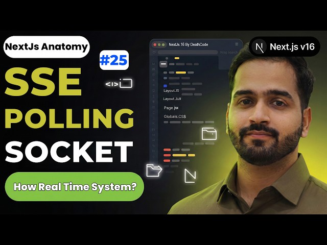 WebSockets vs Polling 🔥 Real-Time Communication Explained #25 || Next.js Anatomy || DeathCode