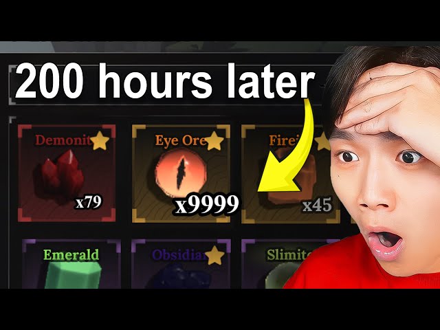 I Spent 200 Hours In The FORGE!