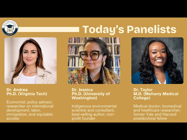 Careers in Research Panel — Academic & Alt‑Ac Pathways with Advice from Real Scholar‑Practitioners