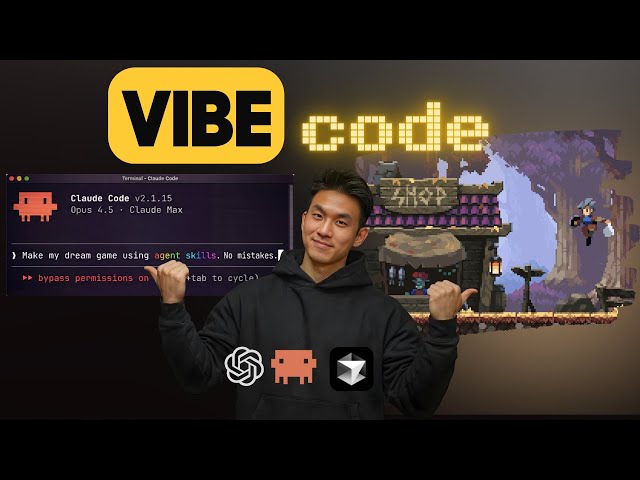 My Claude Code Game Dev Vibe Coding Workflow (Also: Codex CLI + Cursor) - Full Tutorial