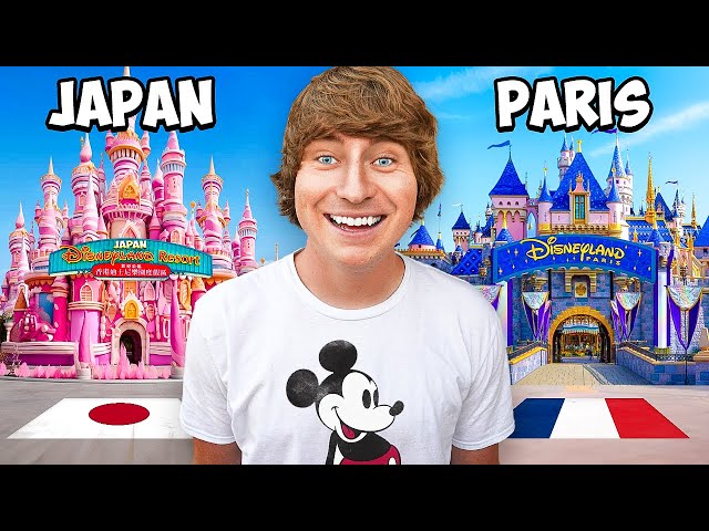 ¡Fui a Todos los Disneyland en 100 horas!