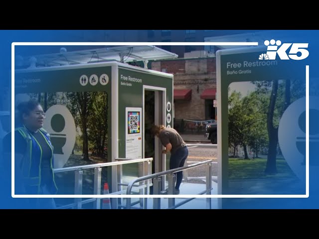 First test for Seattle's new public restrooms: vandalism