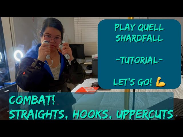 How to do Blocks, Straights, Hooks, Uppercuts in Shardfall Tutorial - Quell