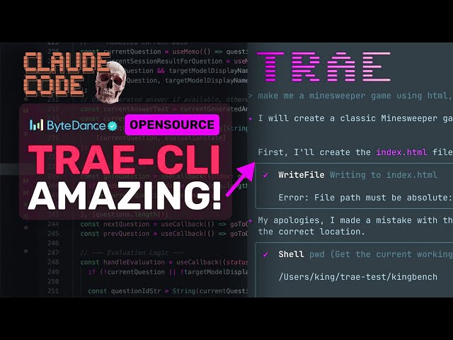 TRAE CLI | ByteDance Just Open-Sourced Their AI Agent and It's Actually Good