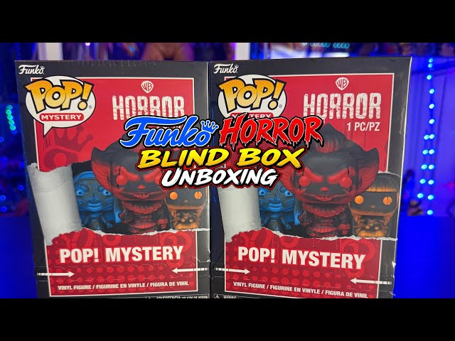 Unboxing de figuras de vinilo Funko Pop de misterio de terror