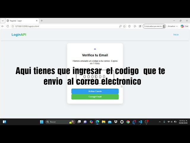 Login 2FA  con frontend  y JWT token  para seguridad  Java y spring boot  