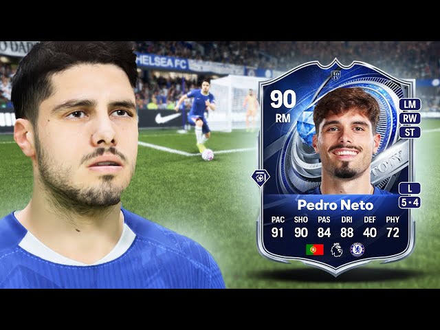 90 PEDRO NETO INSIDE EDGE EVOLUTION PLAYER REVIEW IN FC 26 | FC 26 ULTIMATE TEAM