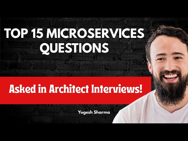Top 15 Microservices Interview Questions & Answers | Crack Any .NET/ Java / DevOps Interview in 2025