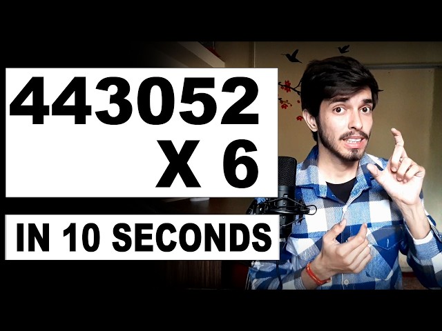 Trachtenberg System of Speed Mathematics Part-1