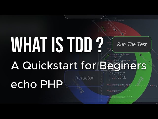 PHP 8 TDD Tutorial | Quickstart for Test Driven Development